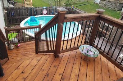 Deck staining and repair in Glen Ellyn, IL
